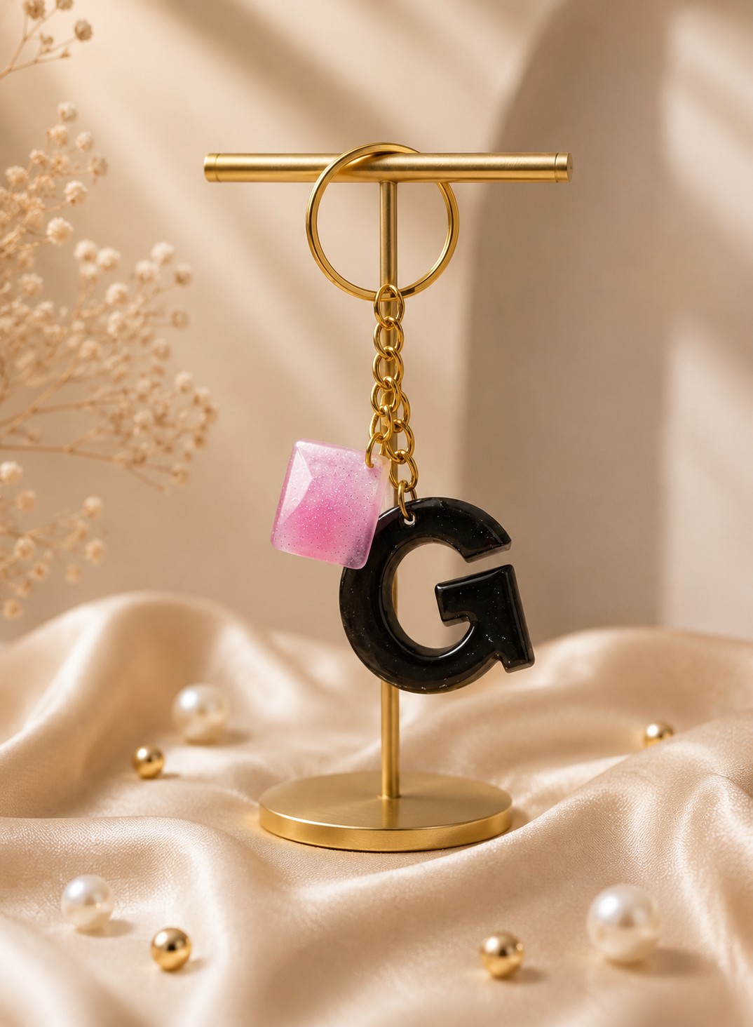 Resin Luxury Keychain