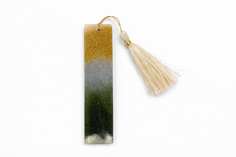 Luxury Handcrafted Resin Bookmark