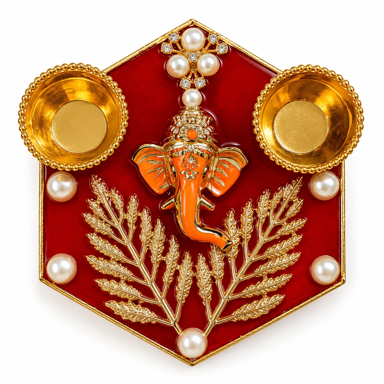 Resin Mini Pooja Thali 
