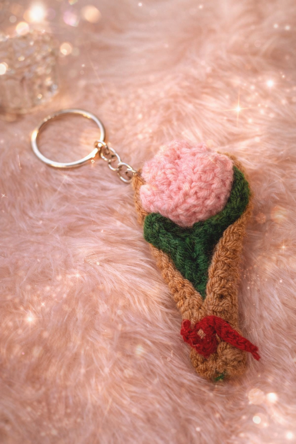 Floral Bliss Keychain