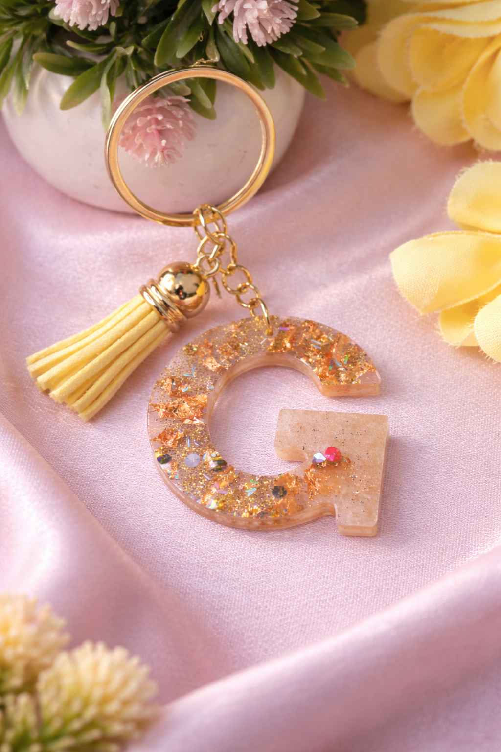 Resin Luxury Keychain
