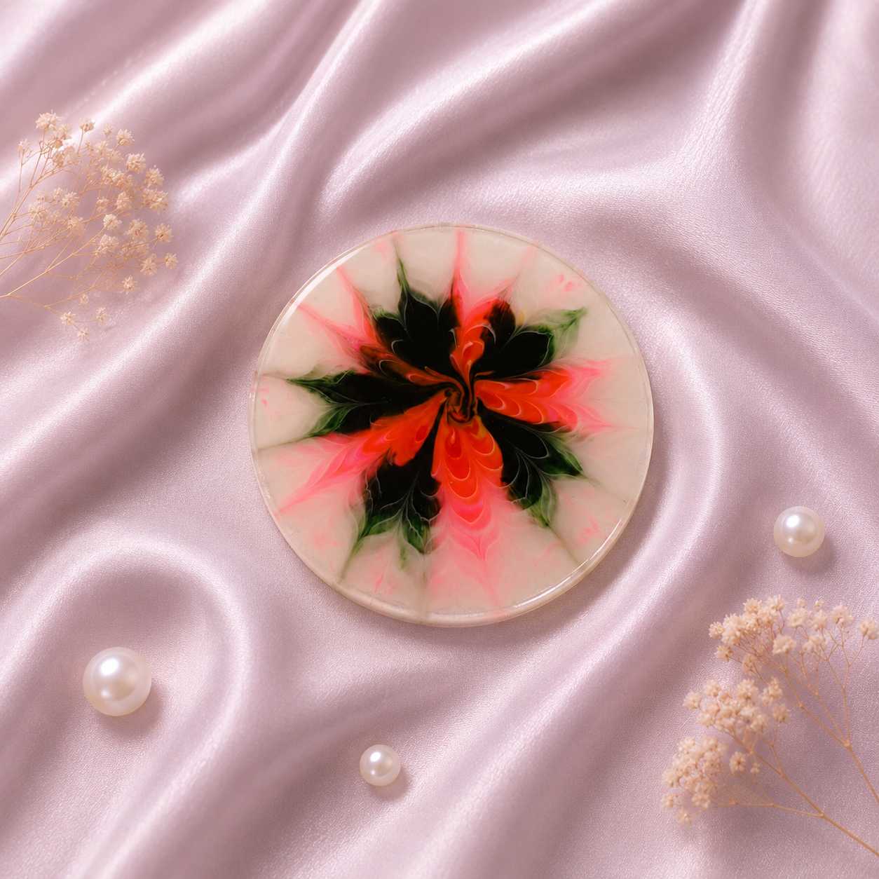 Resin Luxury Tea Coaster (6 Pcs)