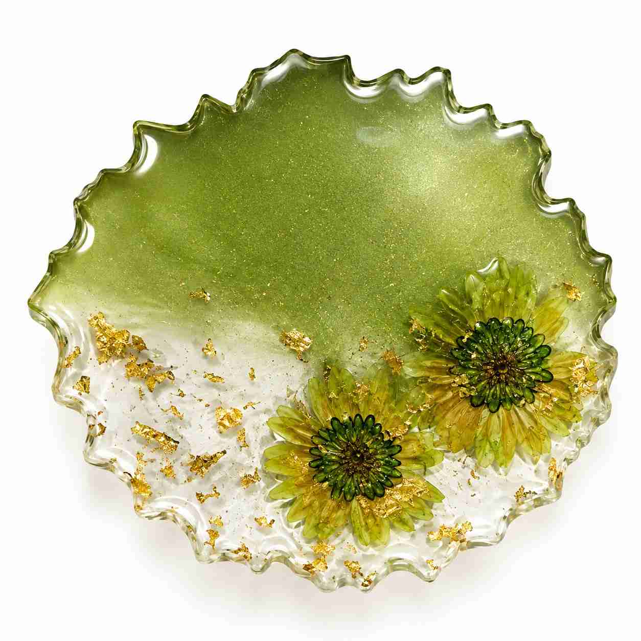 Resin Luxury Tea Coaster (6 Pcs)