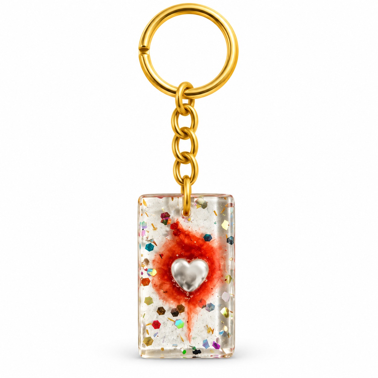 Resin Luxury Keychain