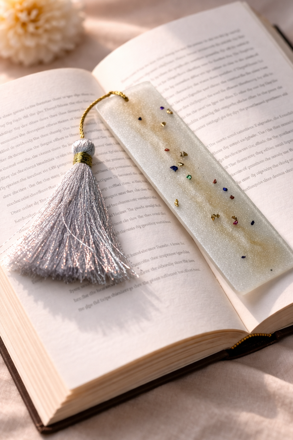 Luxury Handcrafted Resin Bookmark