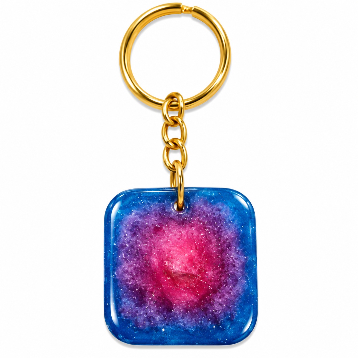 Resin Luxury Keychain