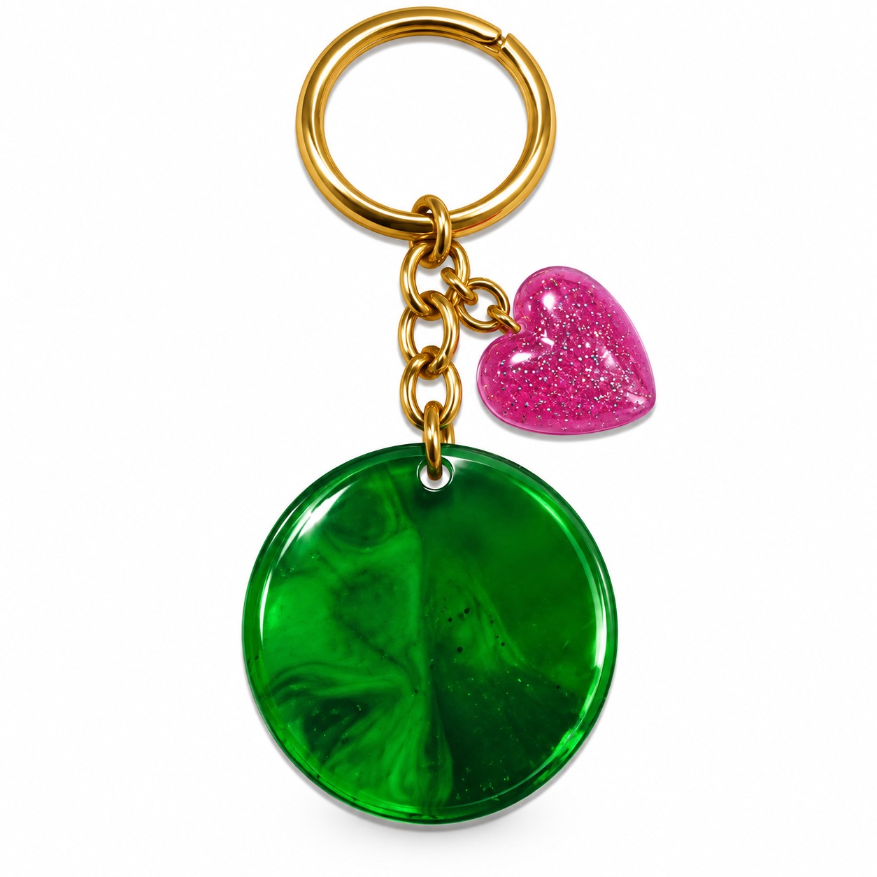 Resin Luxury Keychain