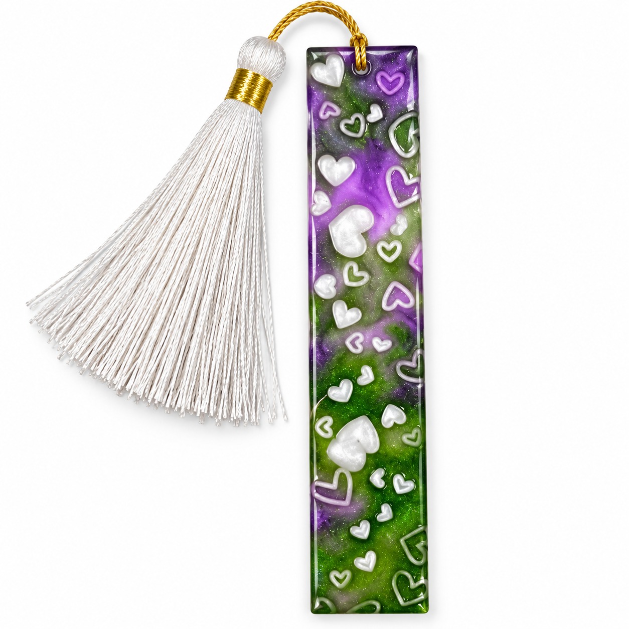 Luxury Handcrafted Resin Bookmark
