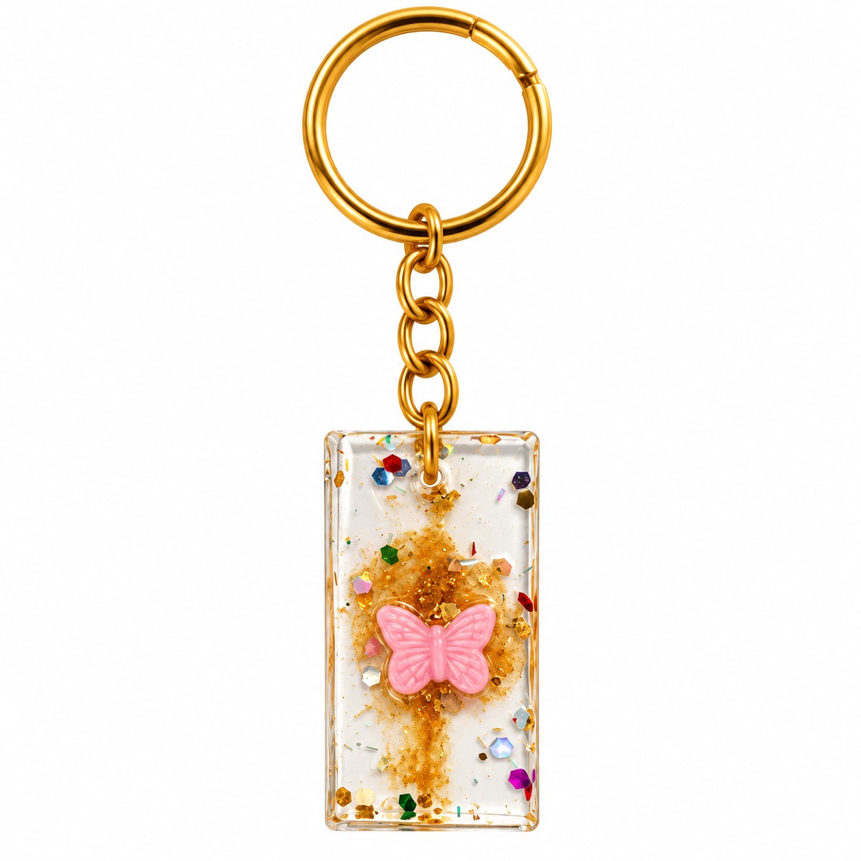 Resin Luxury Keychain