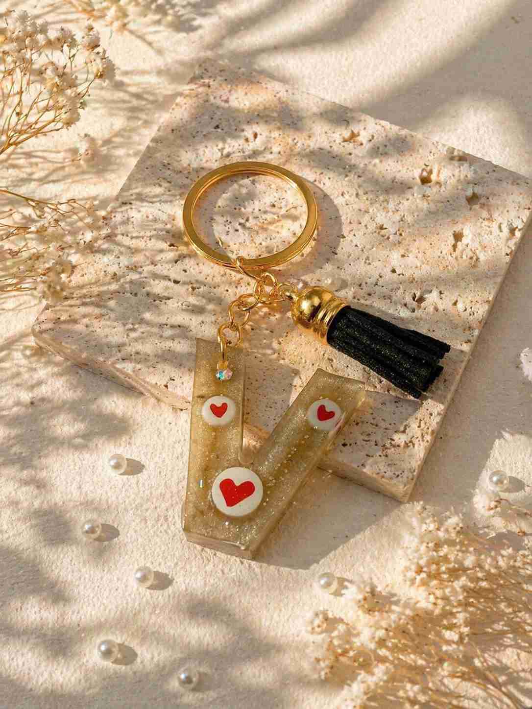 Resin Luxury Keychain