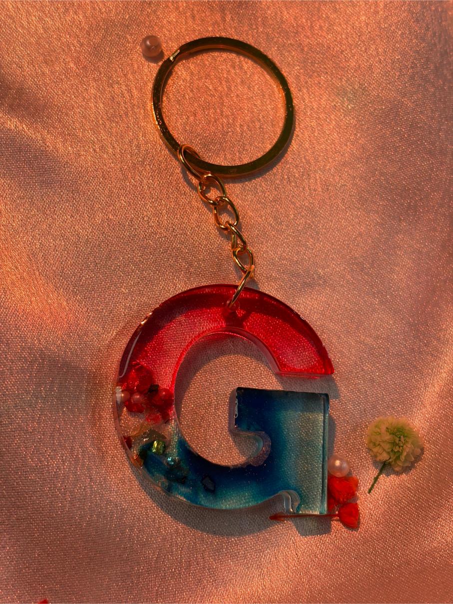 Resin Luxury Keychain