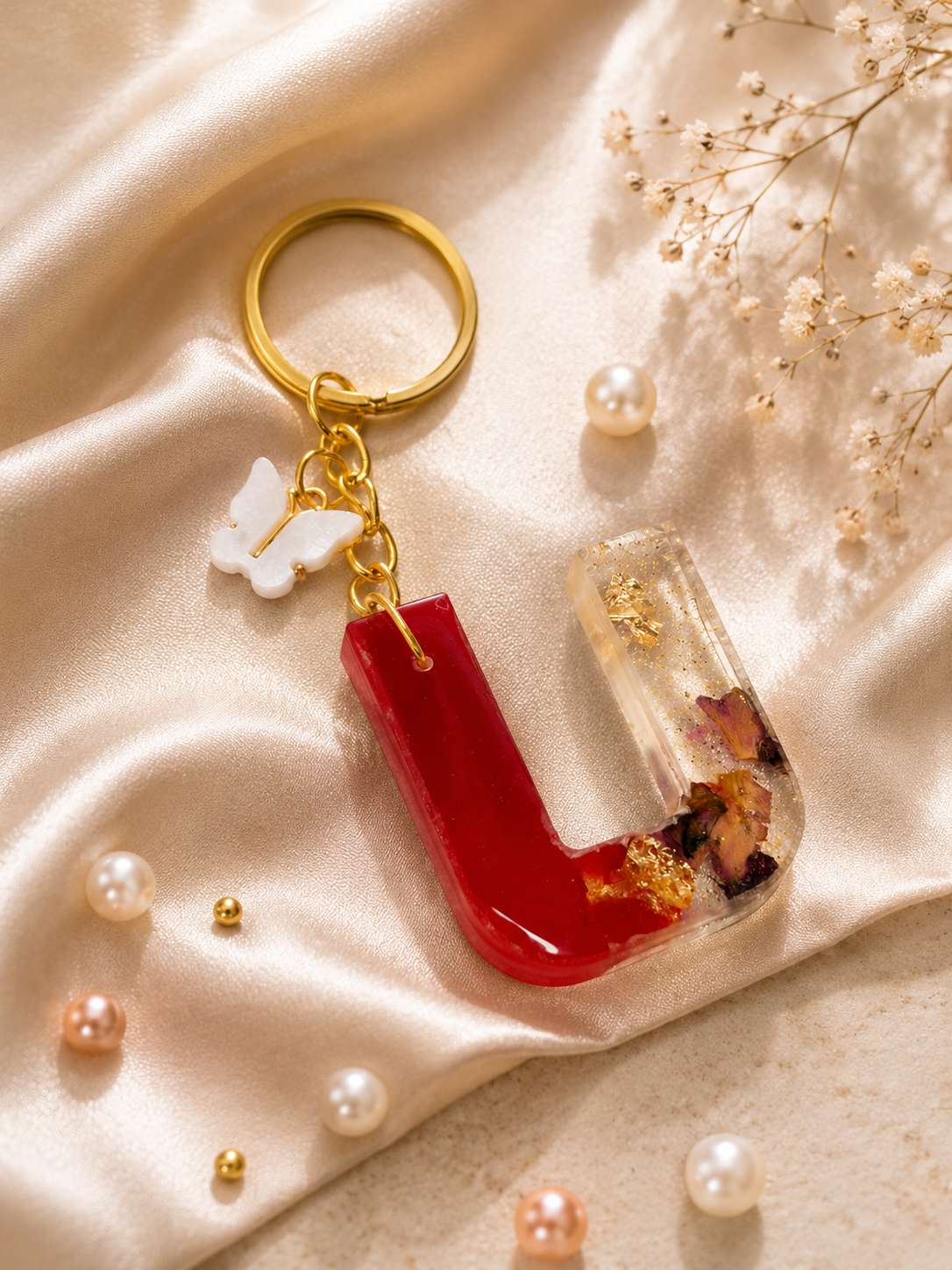 Resin Luxury Keychain