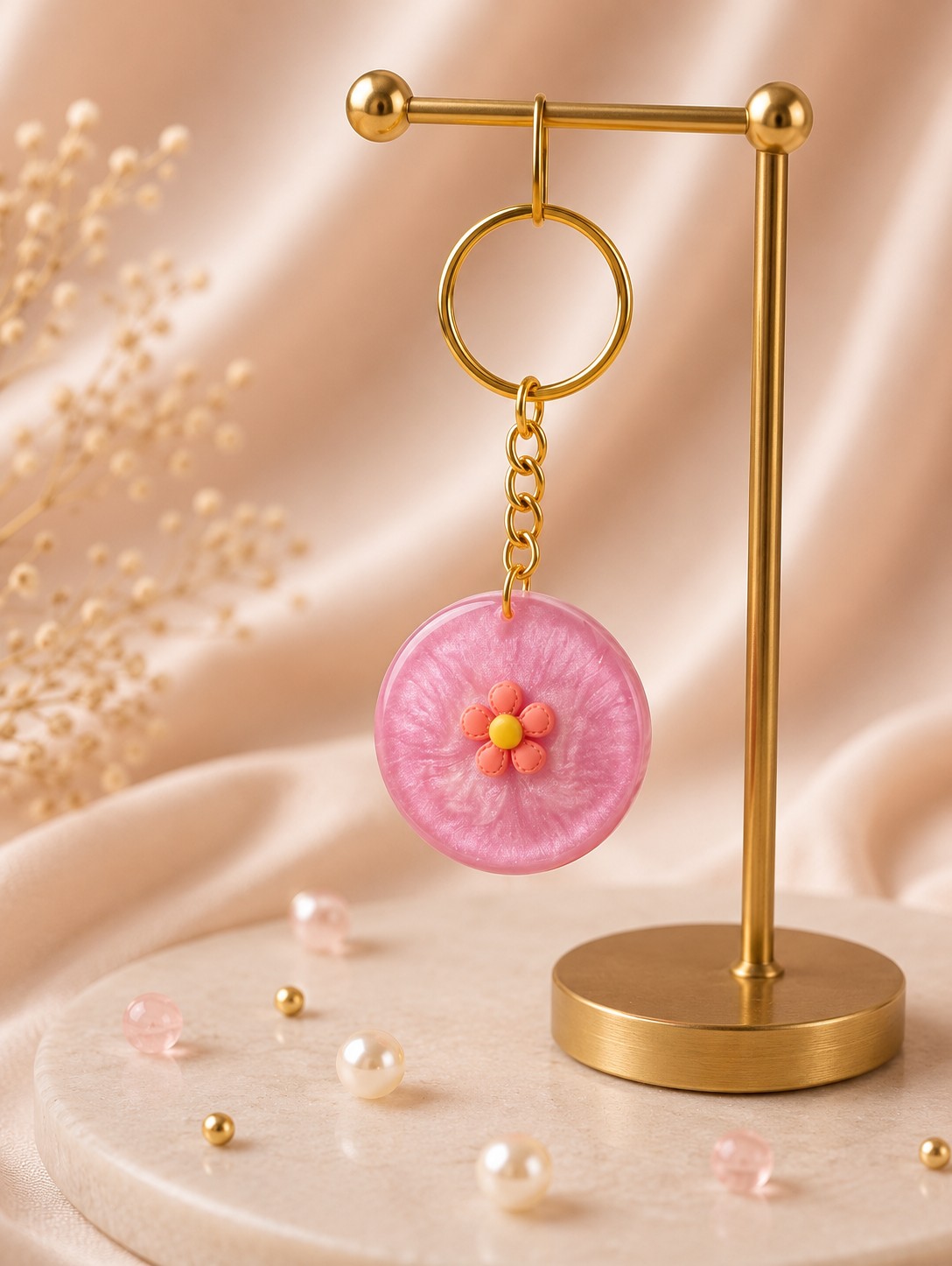 Resin Luxury Keychain