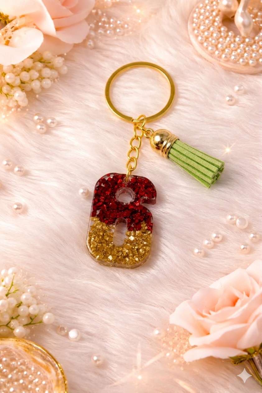 Resin Luxury Keychain