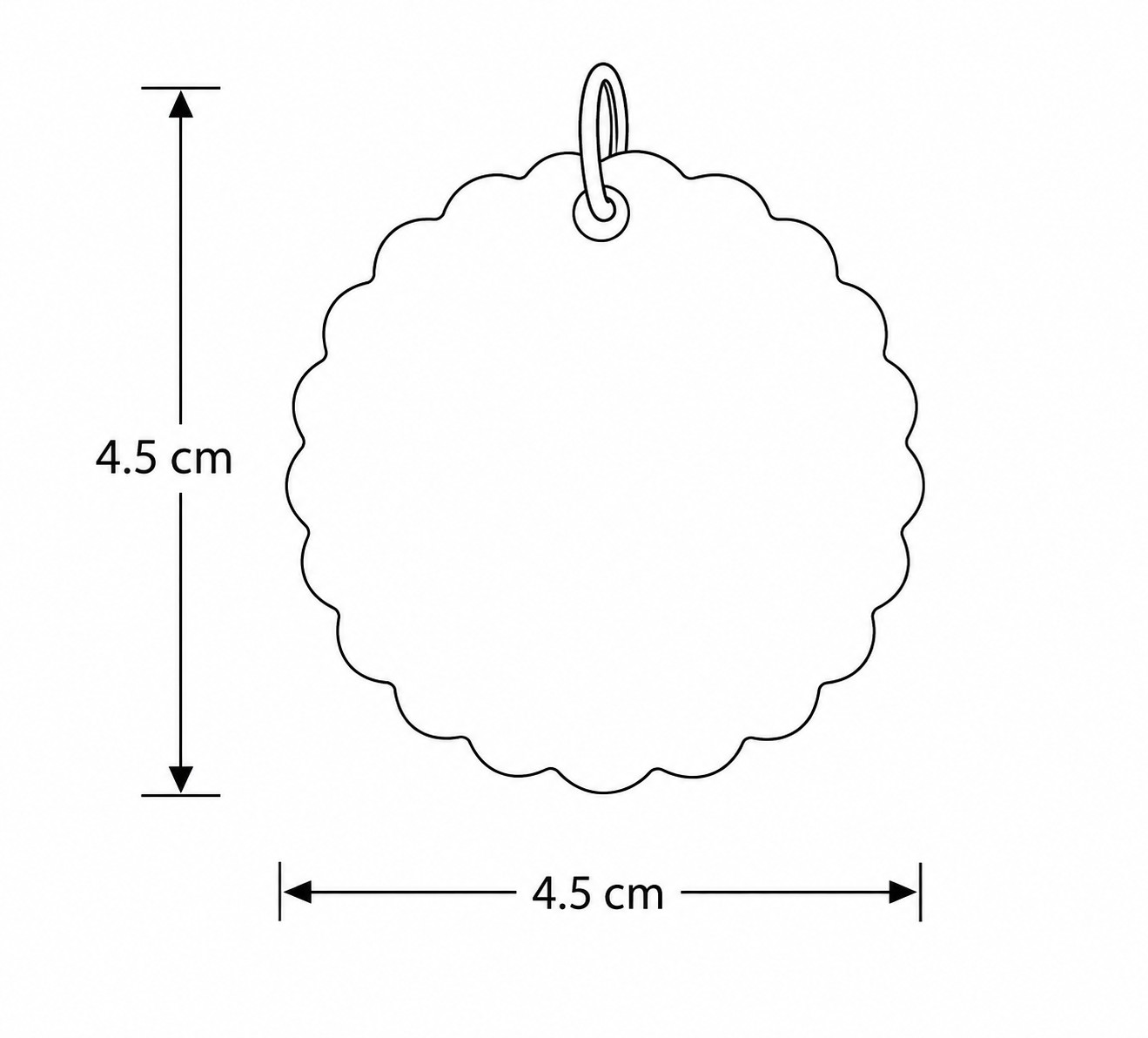Luxury Jumbo Keychain