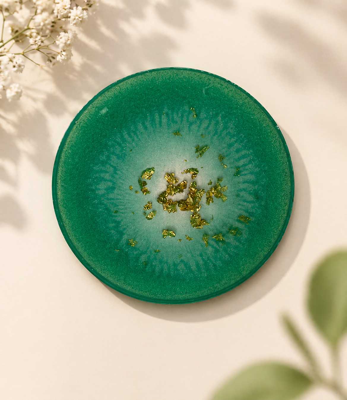 Resin Luxury Tea Coaster (6 Pcs)