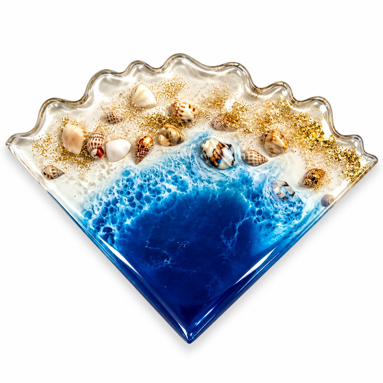 Resin Luxury Tea Coaster (6 Pcs)