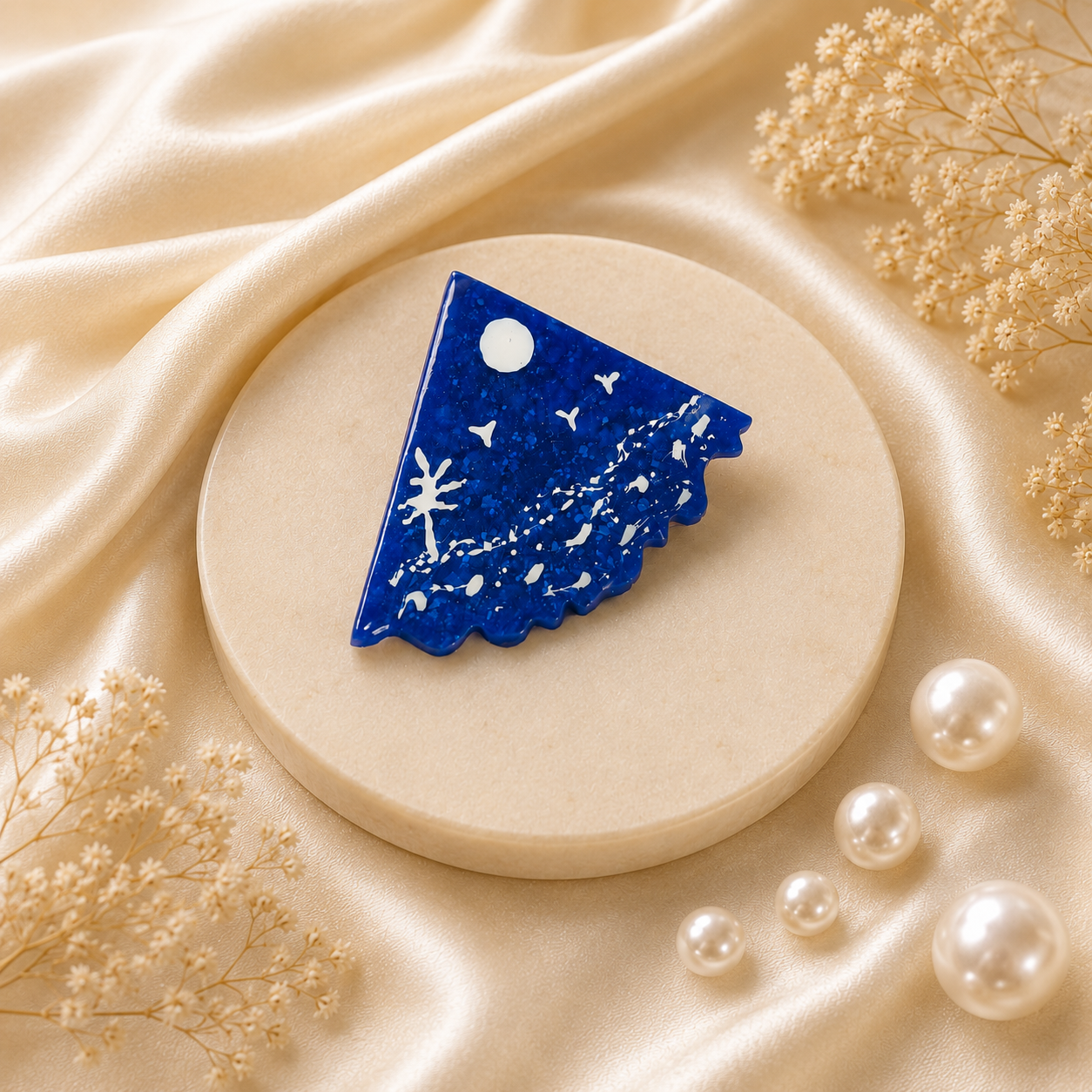 Resin Luxury Tea Coaster (6 Pcs)