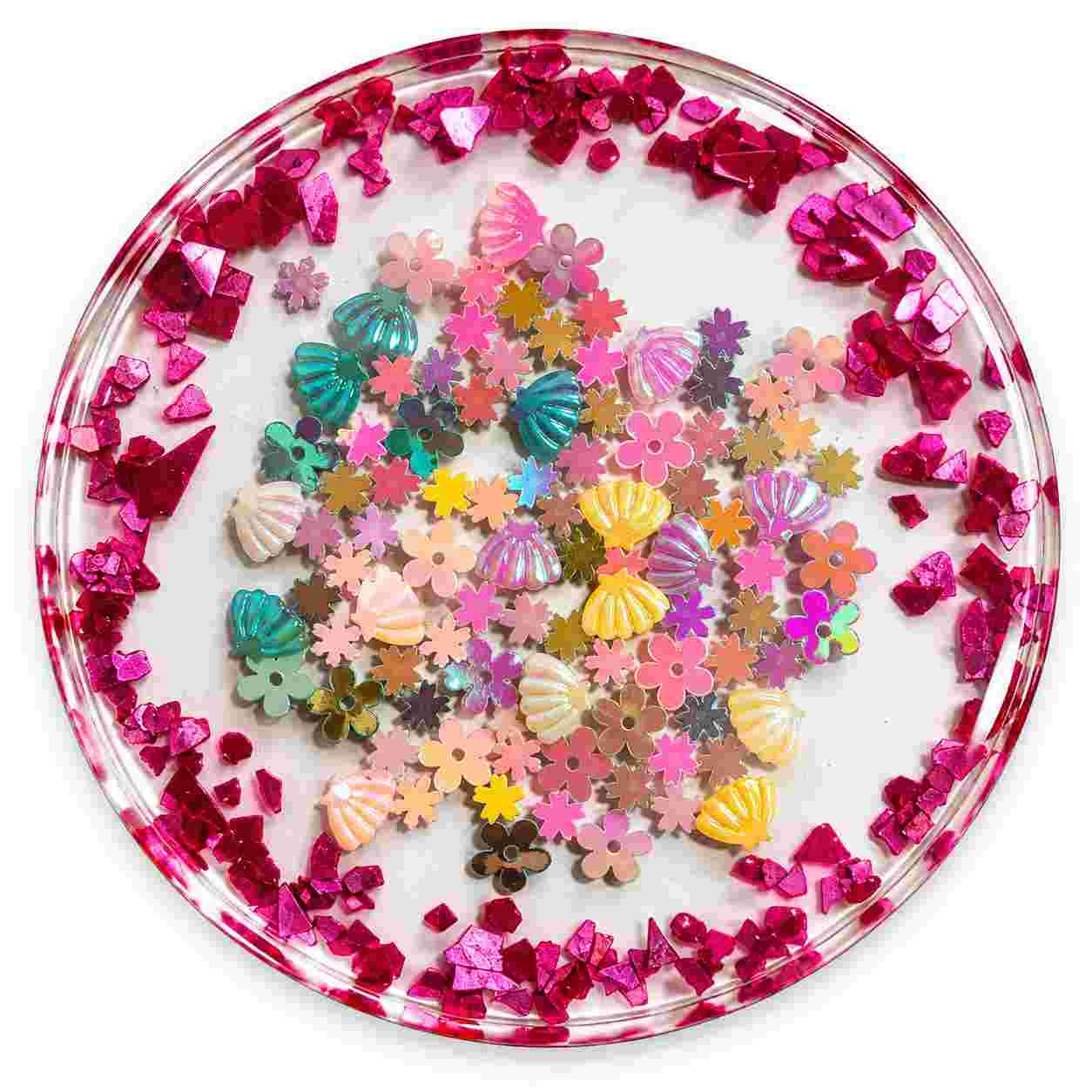 Resin Luxury Tea Coaster (6 Pcs)