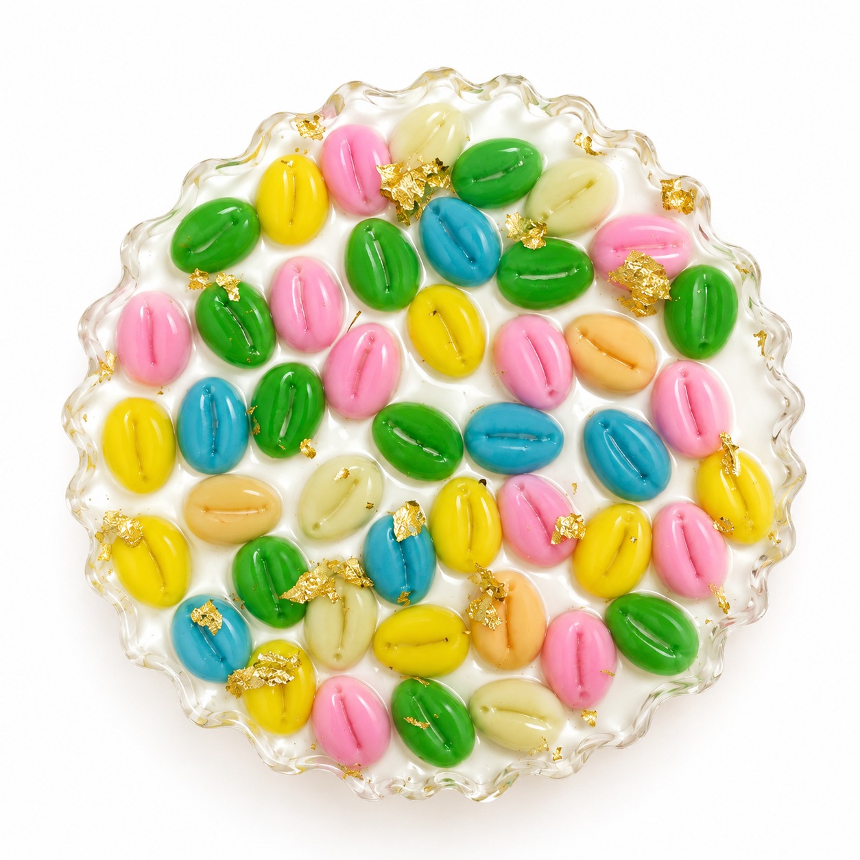Resin Luxury Tea Coaster (6 Pcs)