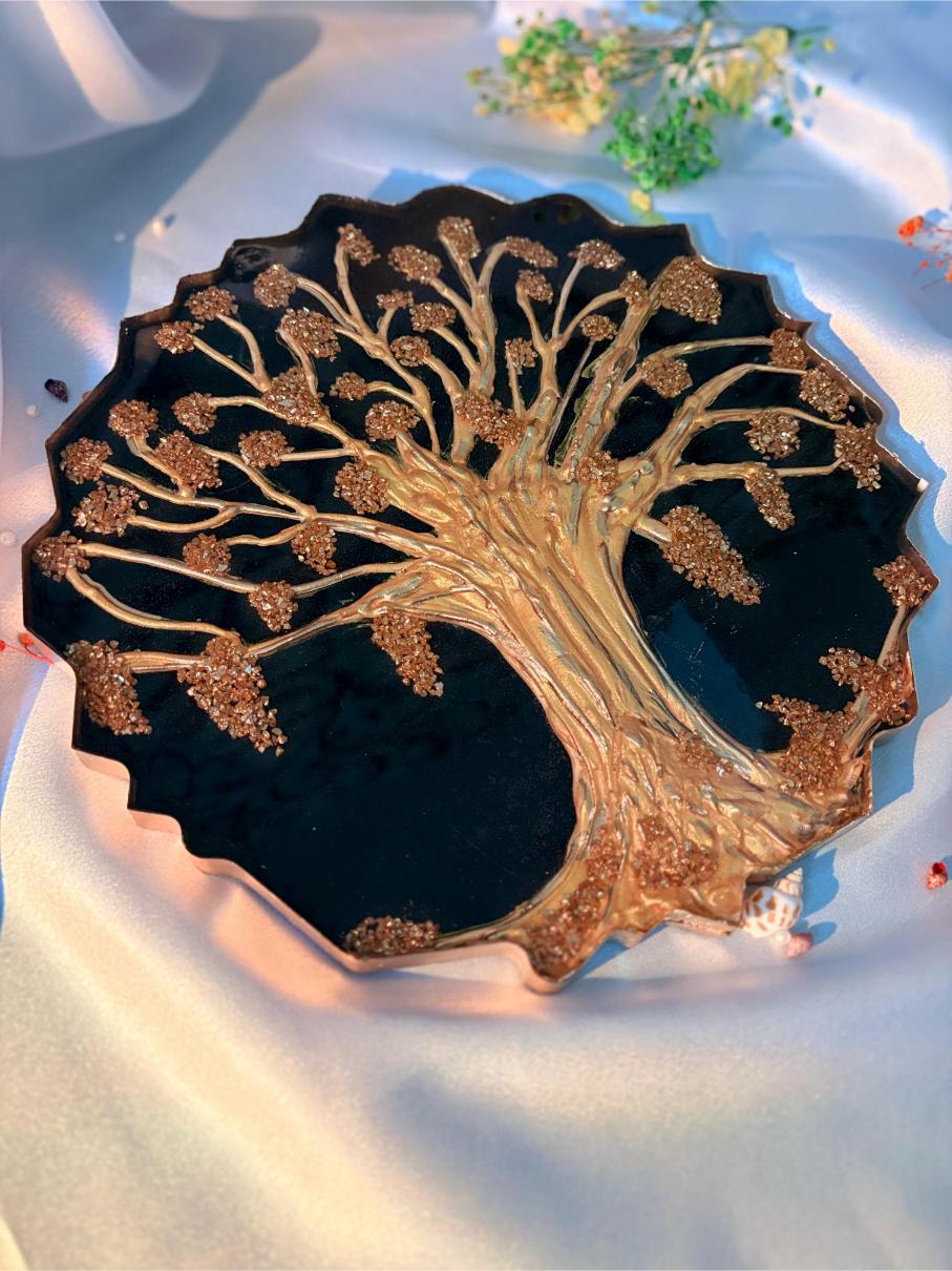 LUXURY GOLD TREE WALL DECOR