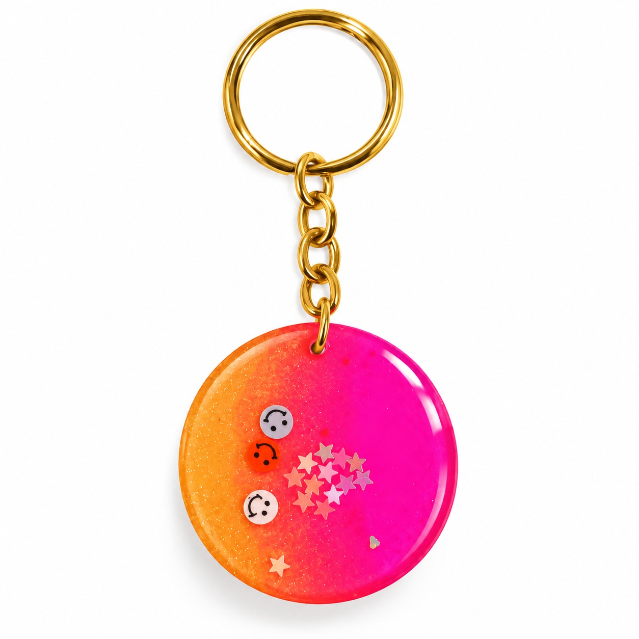 Resin Luxury Keychain