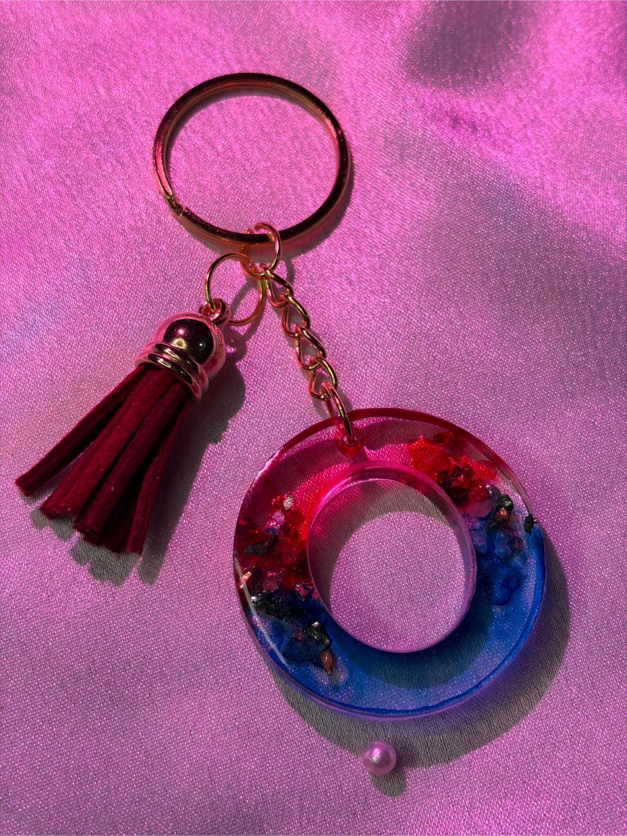 Resin Luxury Keychain