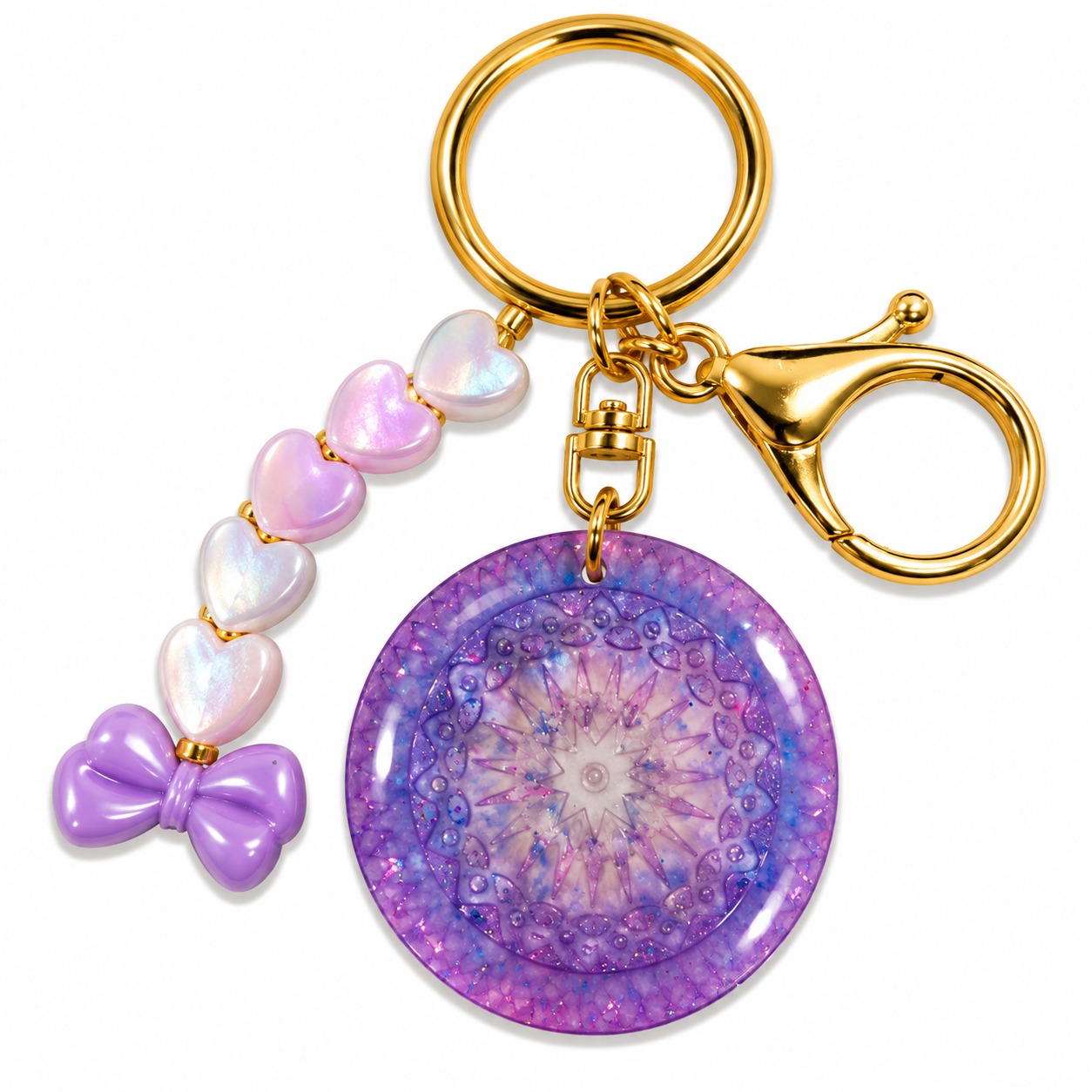 Resin Luxury Keychain