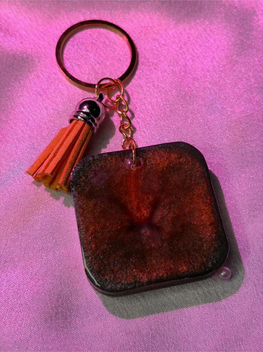 Resin Luxury Keychain