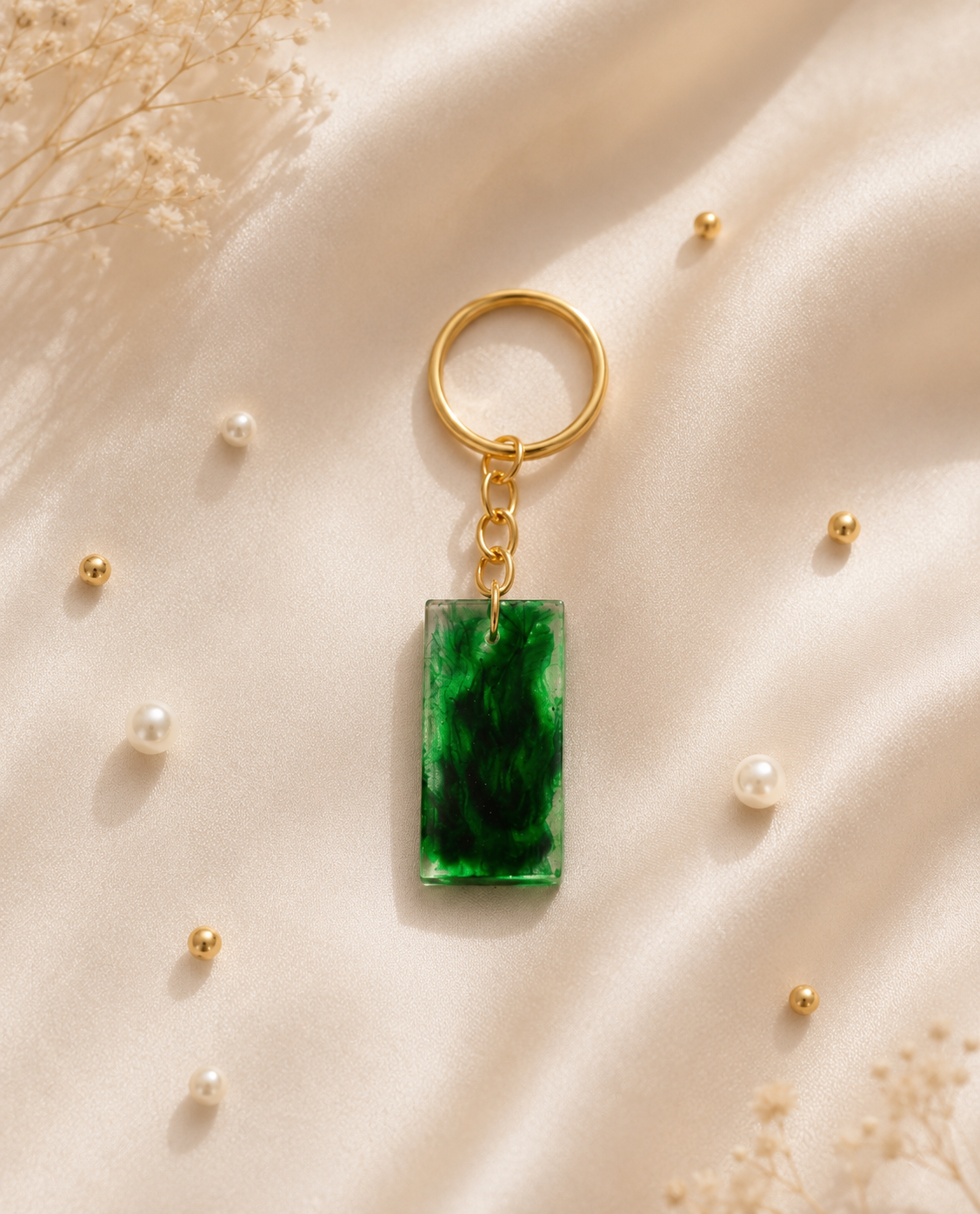 Resin Luxury Keychain