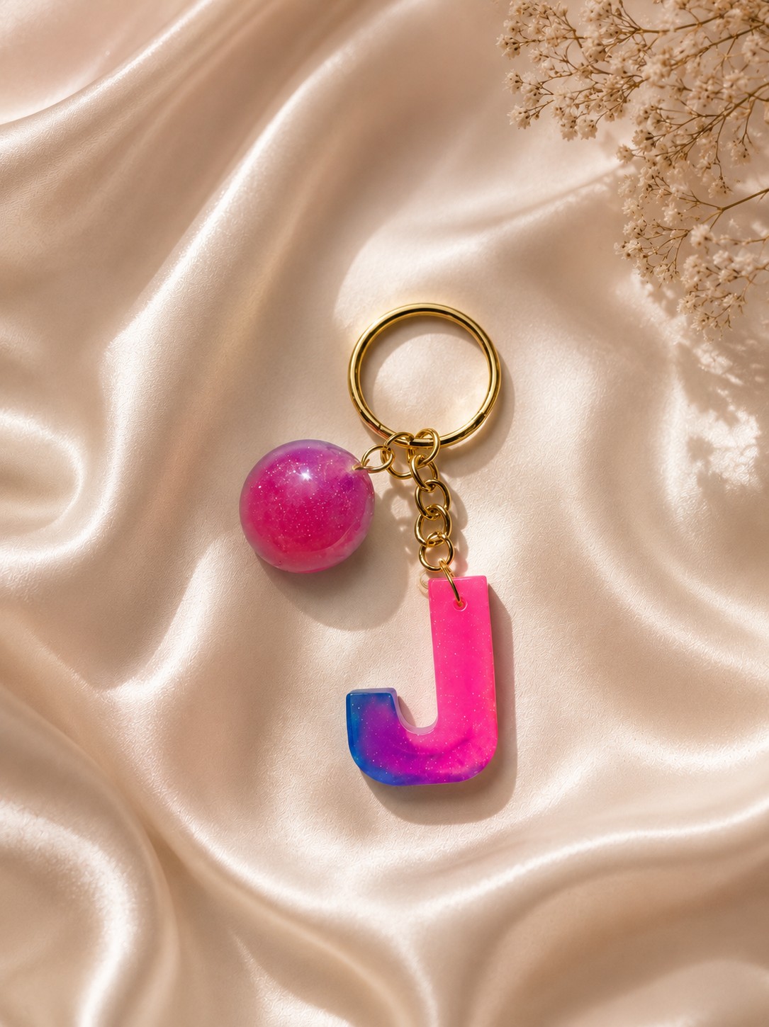 Resin Luxury Keychain