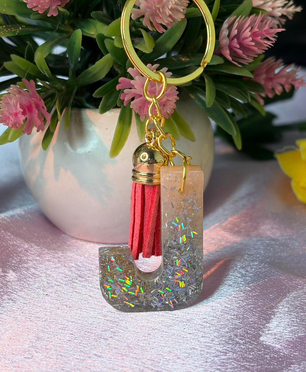 Resin Luxury Keychain