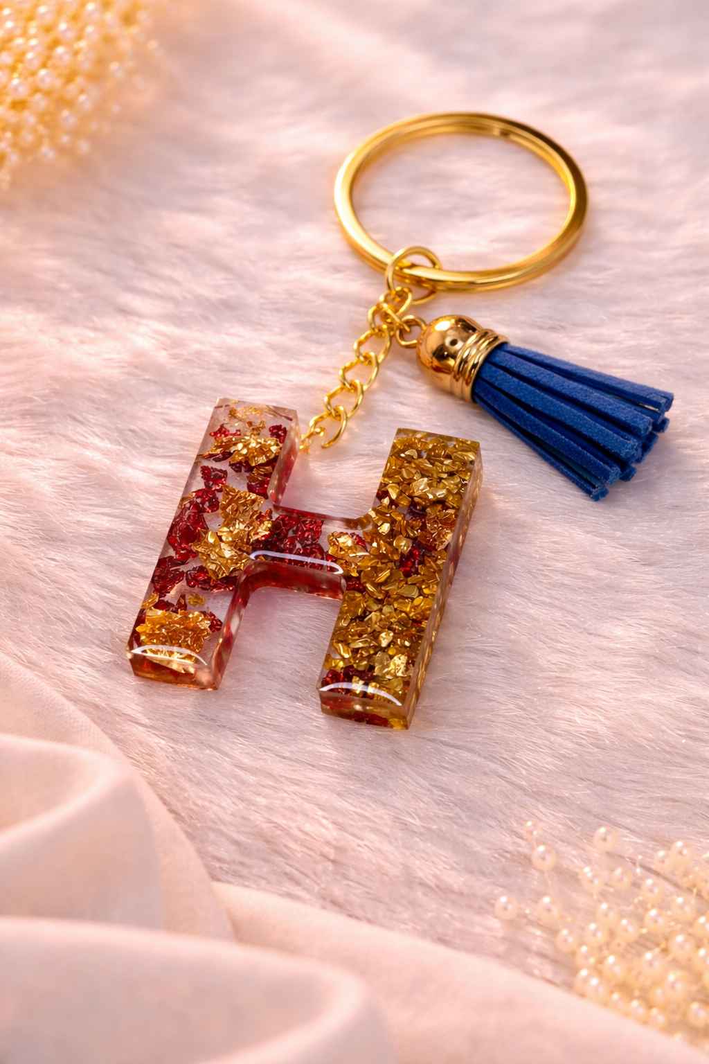 Resin Luxury Keychain