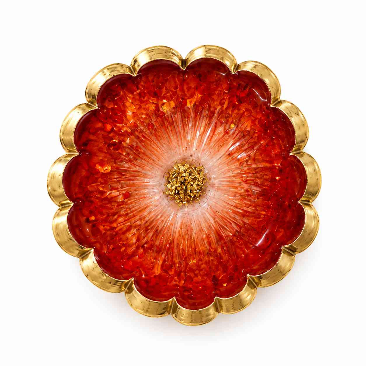 Resin Flower Bowl