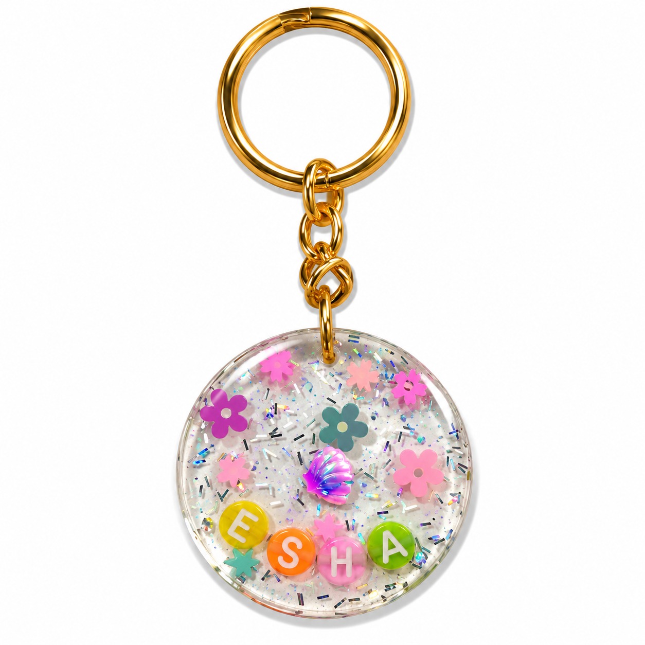 Resin Luxury Keychain