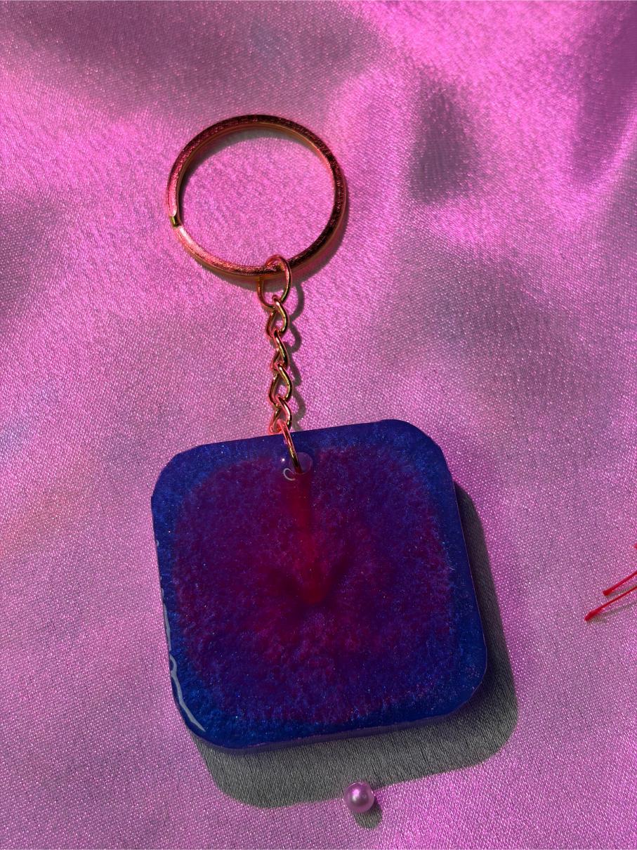 Resin Luxury Keychain