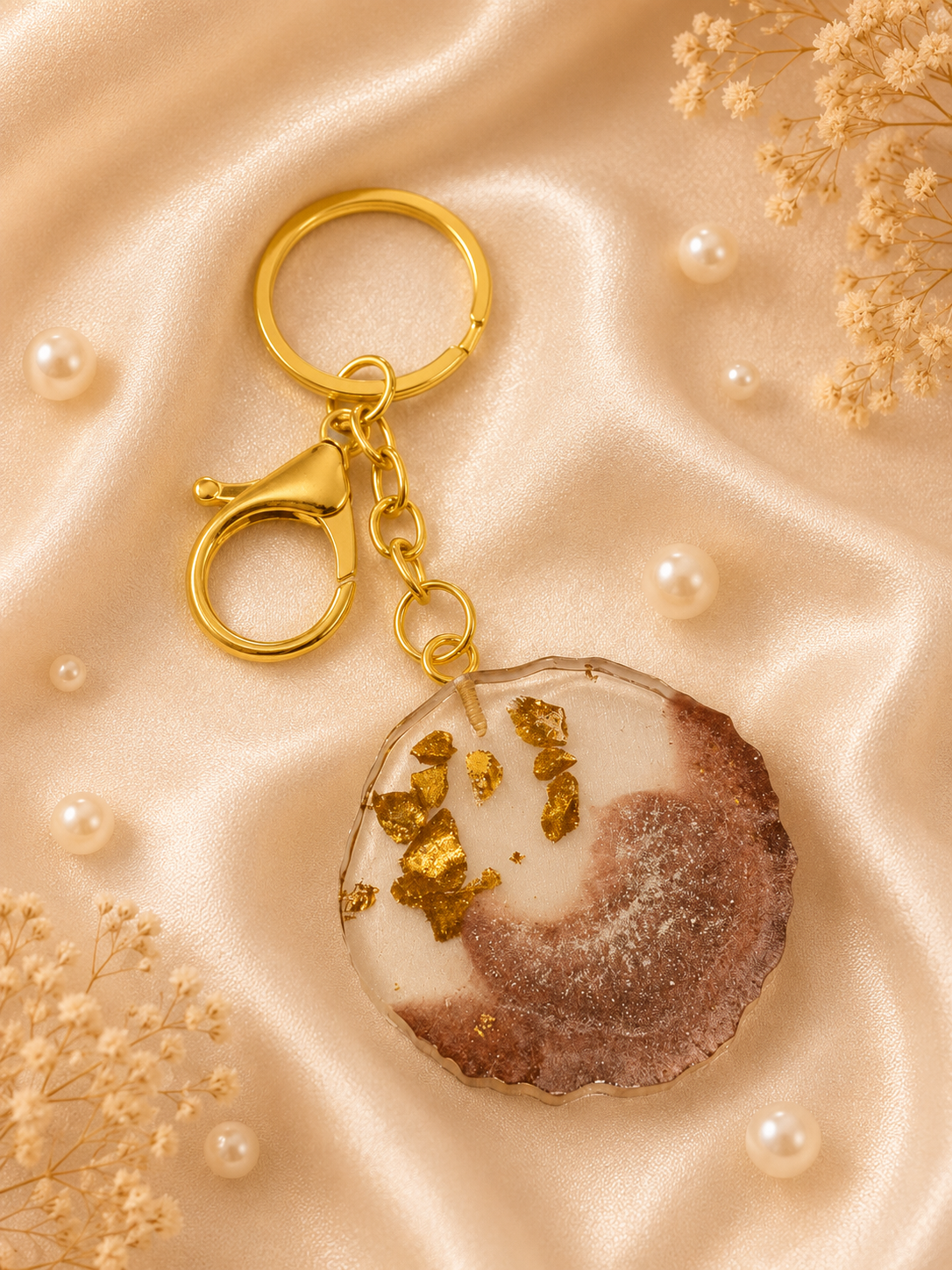 Resin Luxury Keychain