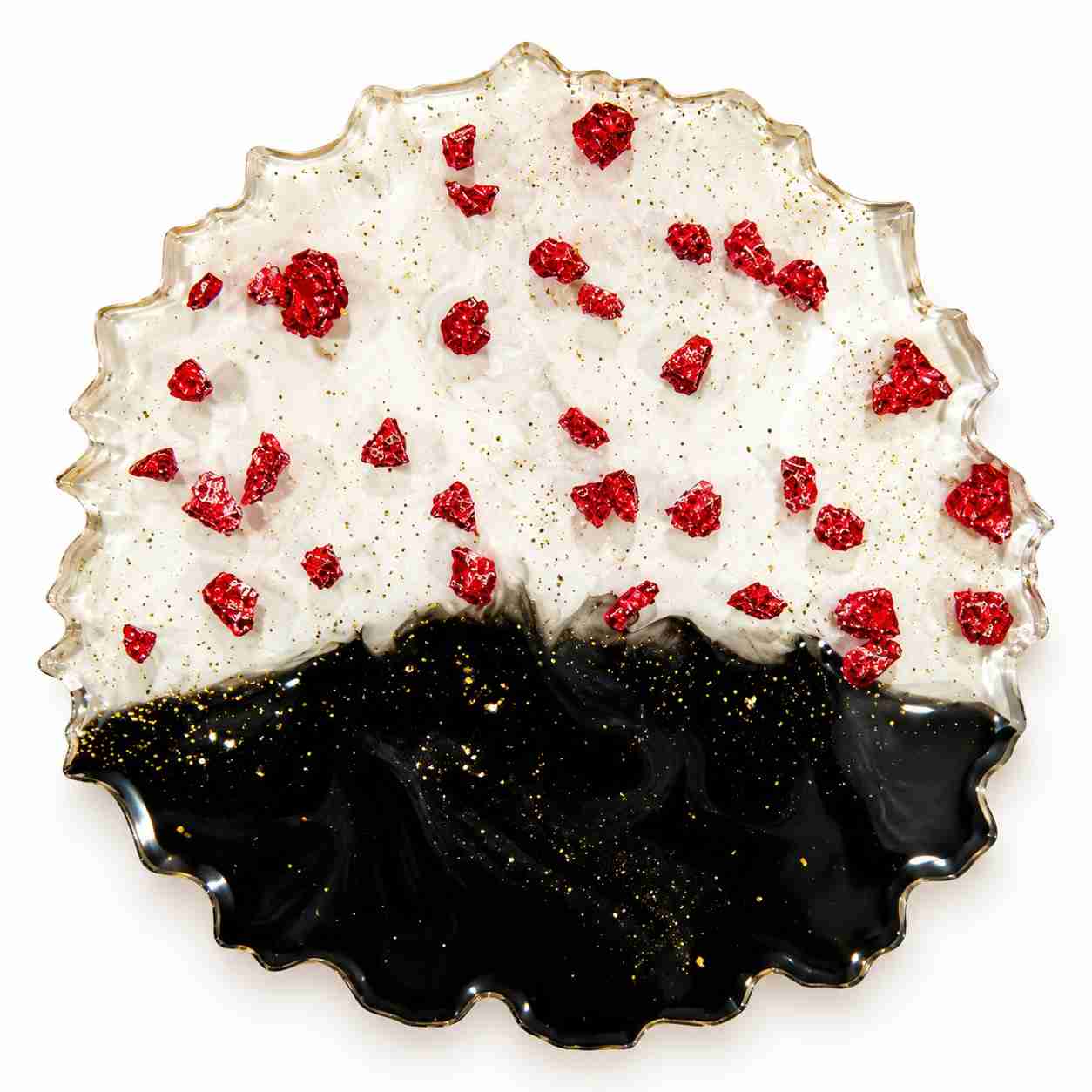 Resin Luxury Tea Coaster (6 Pcs)