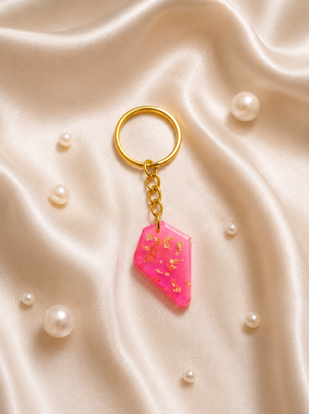 Resin Luxury Keychain