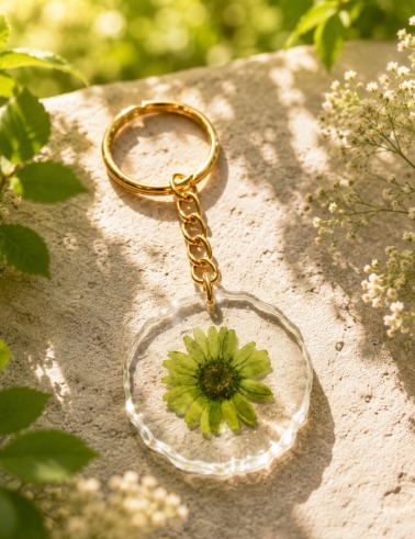 Resin Luxury Keychain