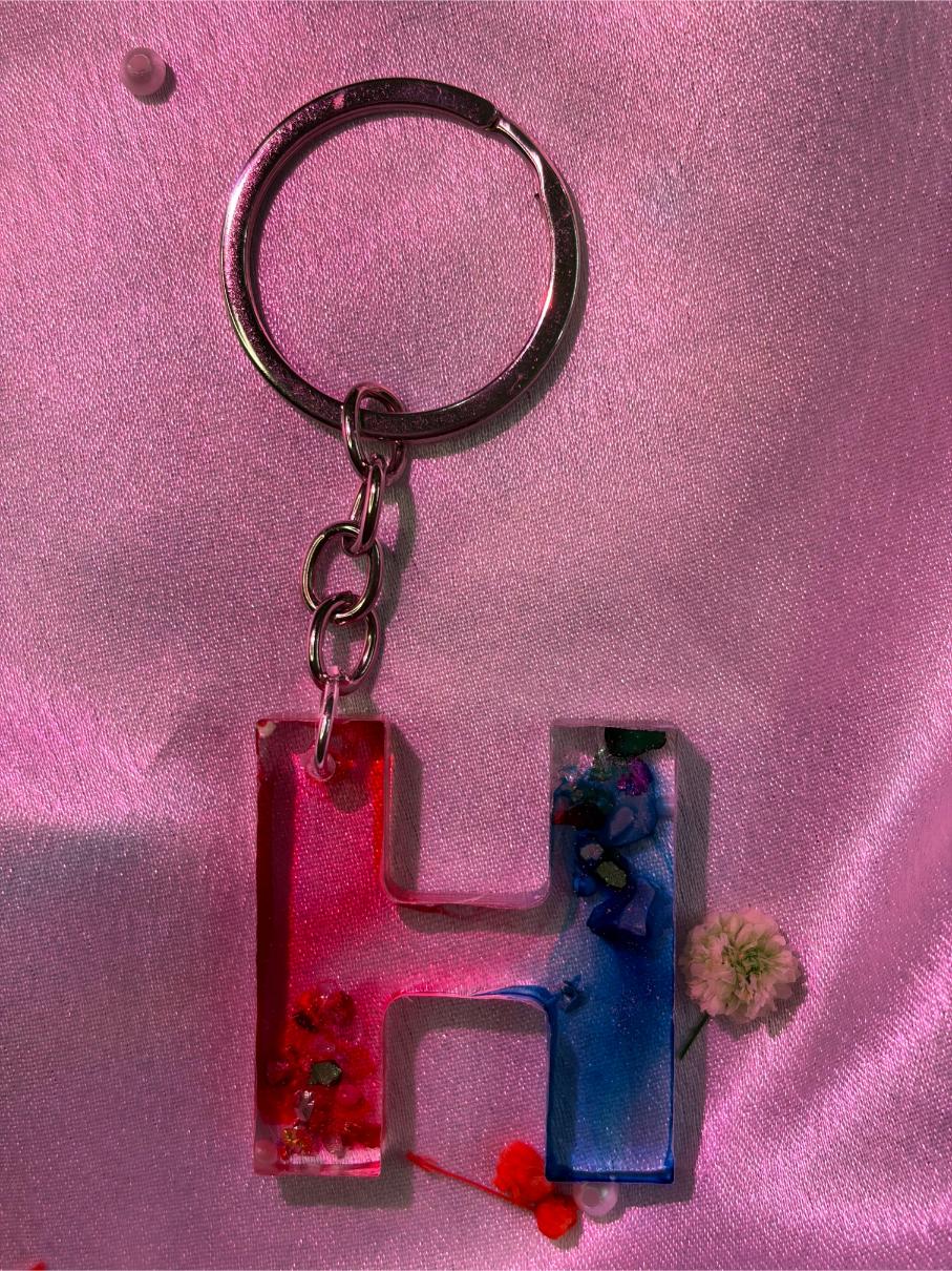 Resin Luxury Keychain