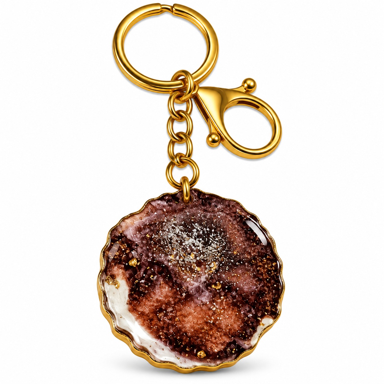 Resin Luxury Keychain