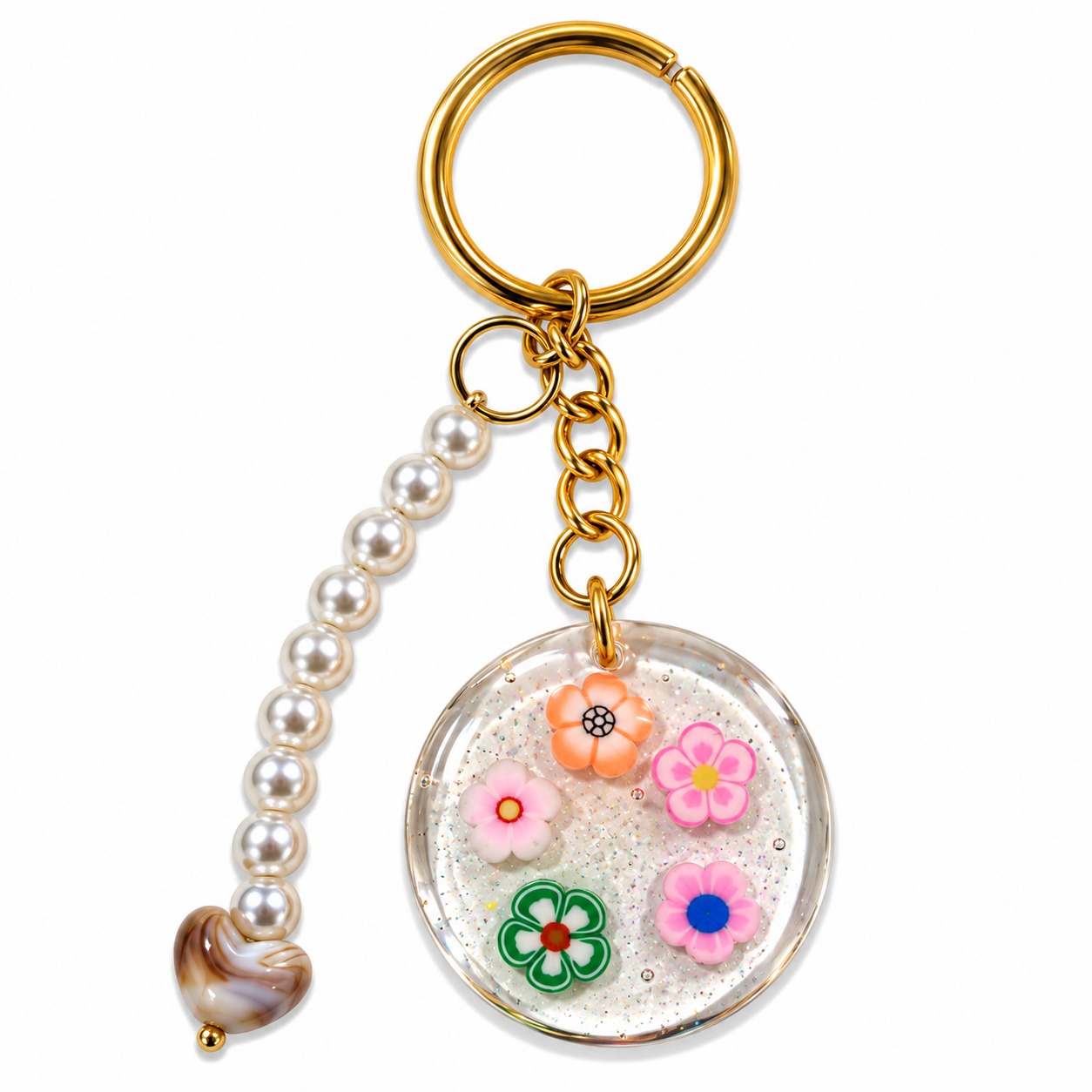 Resin Luxury Keychain