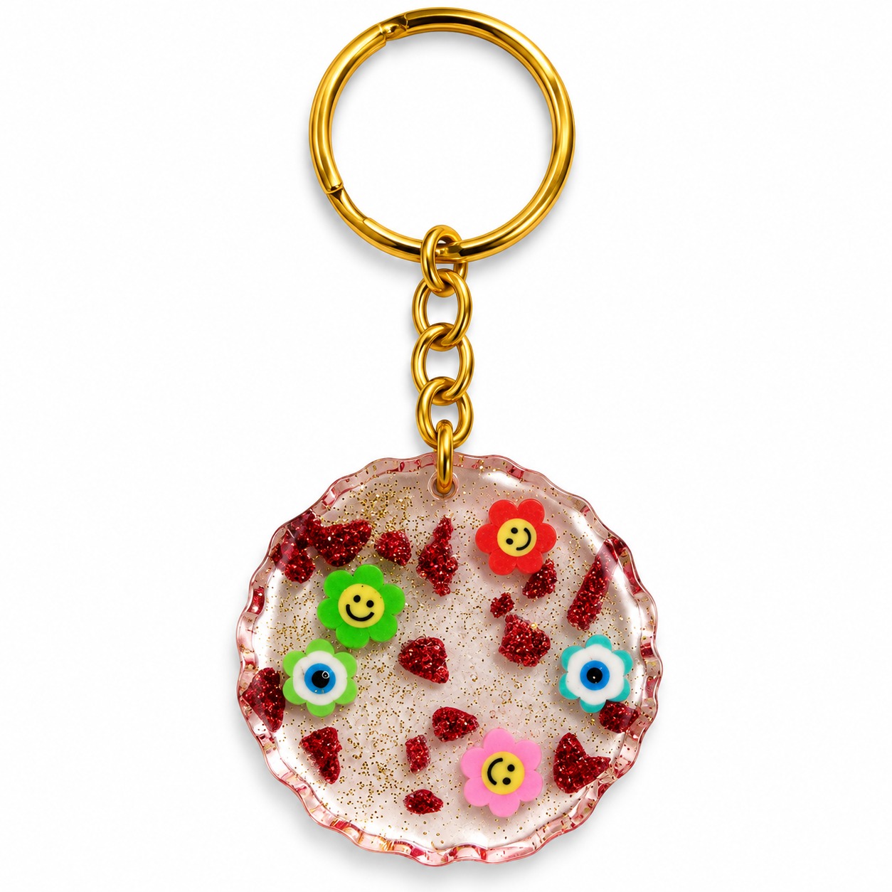 Resin Luxury Keychain