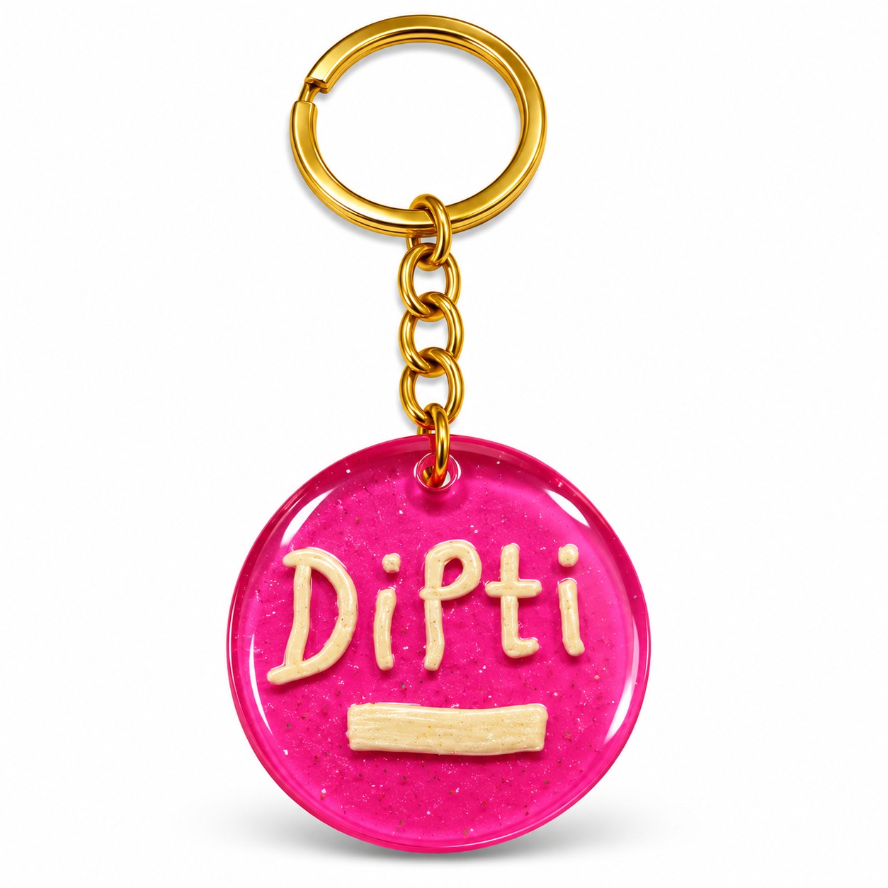 Resin Luxury Keychain
