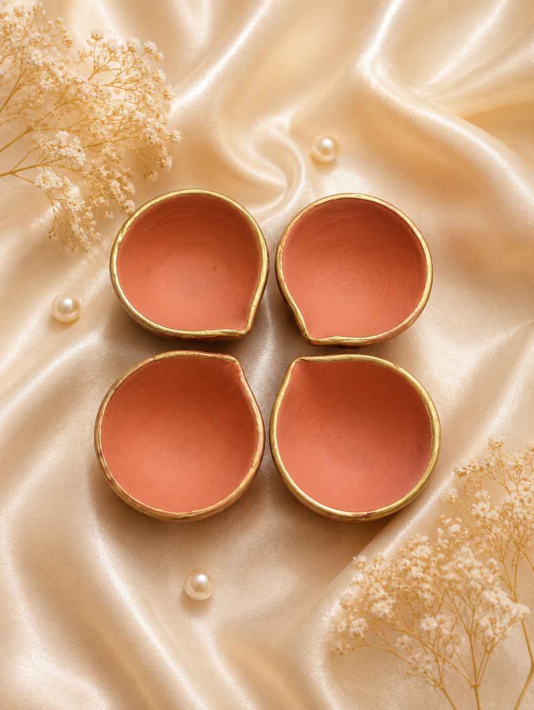 Premium Desi Diya (4Pcs) SET