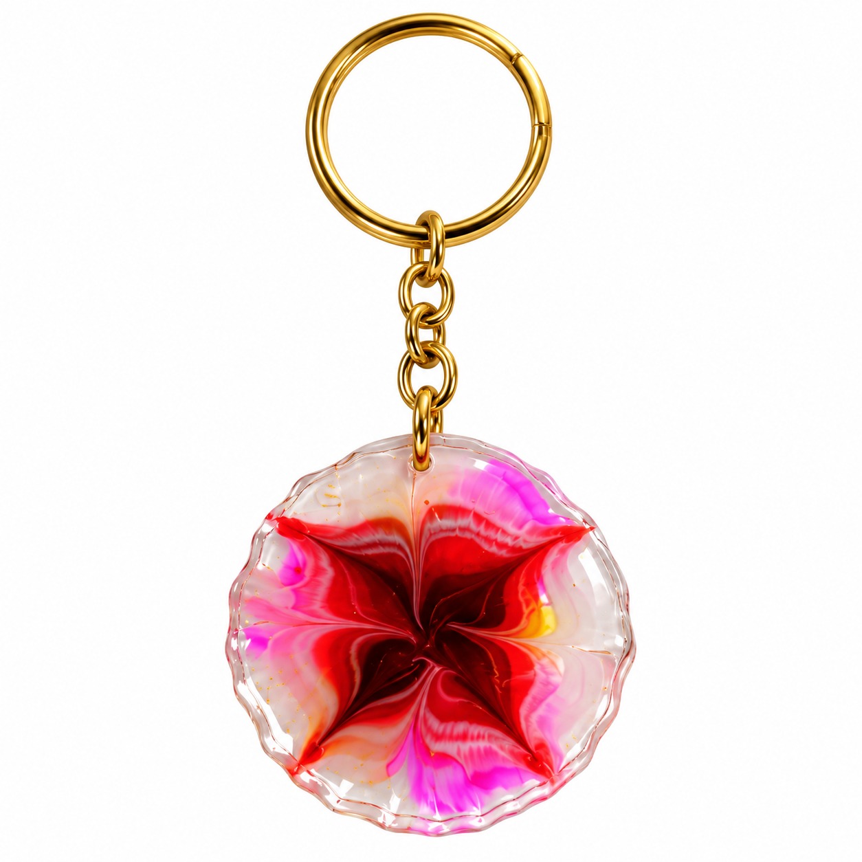 Resin Luxury Keychain