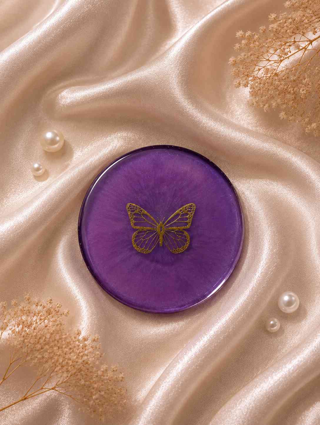 Resin Luxury Tea Coaster (6 Pcs)