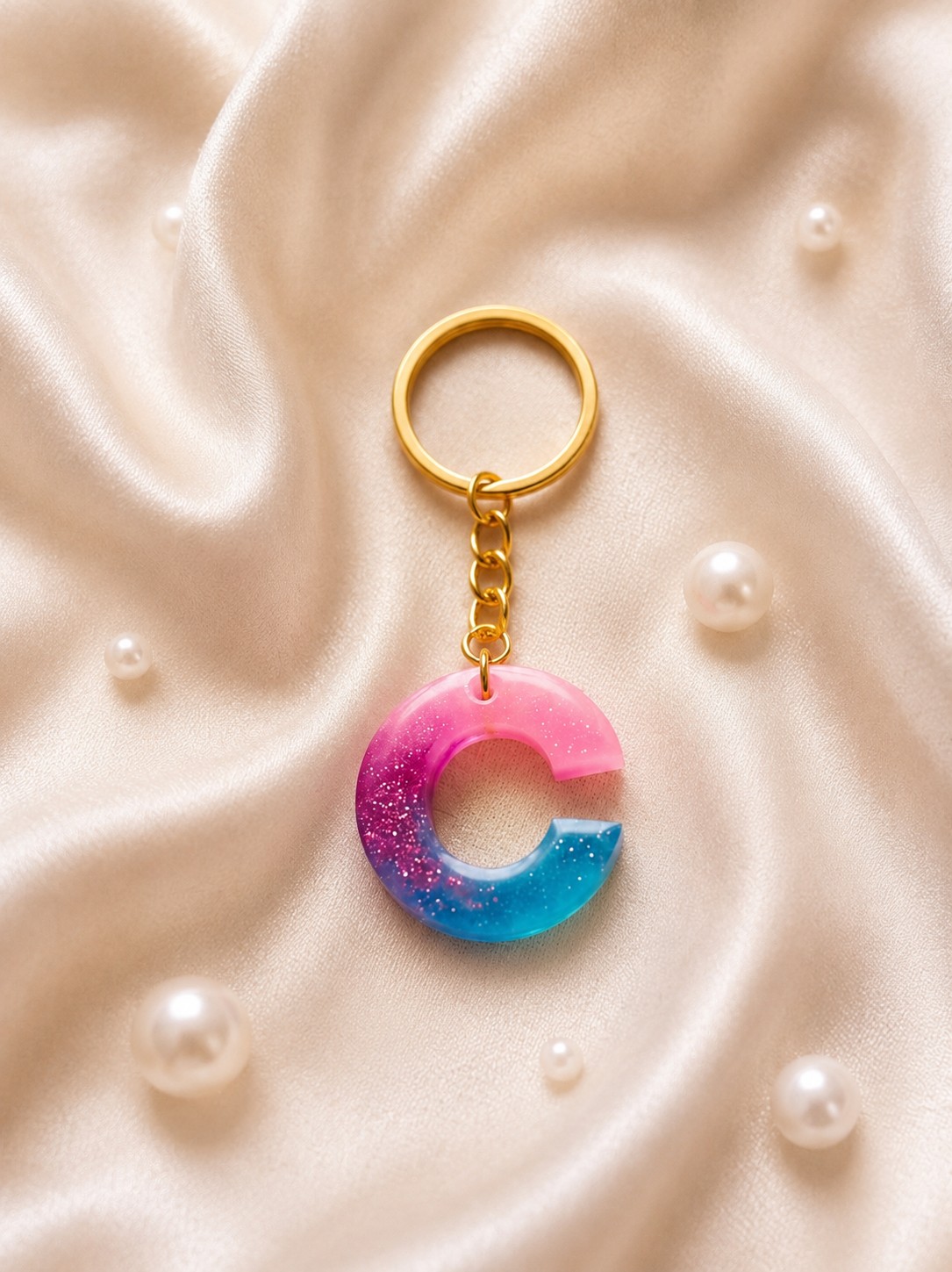 Resin Luxury Keychain