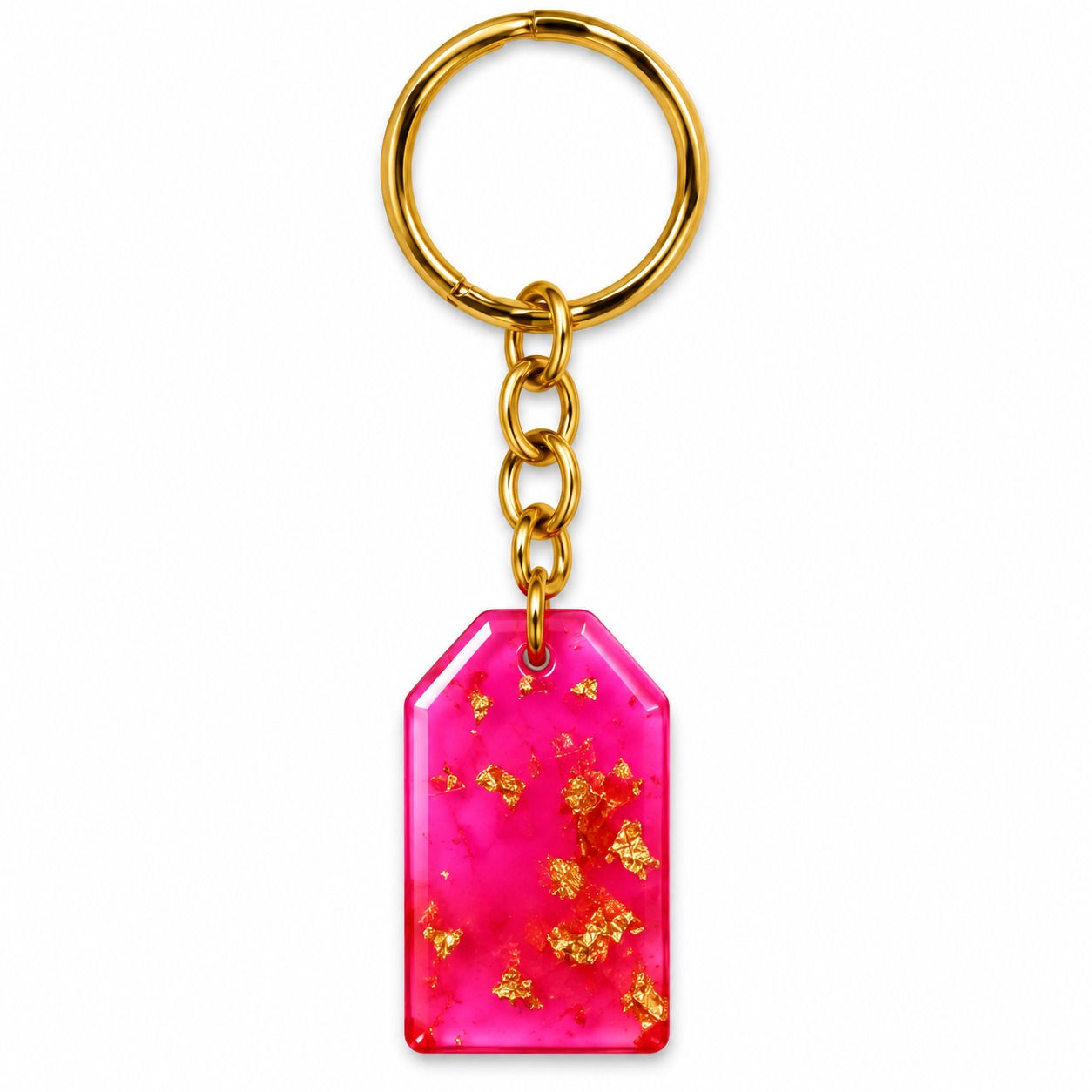 Resin Luxury Keychain